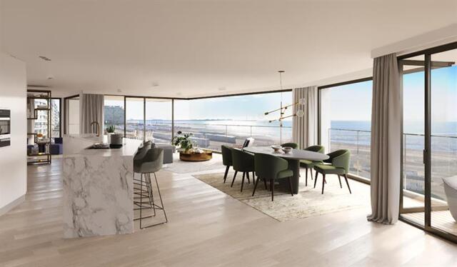 Appartment avec une largeur de 13 m (!) - vue mer frontal